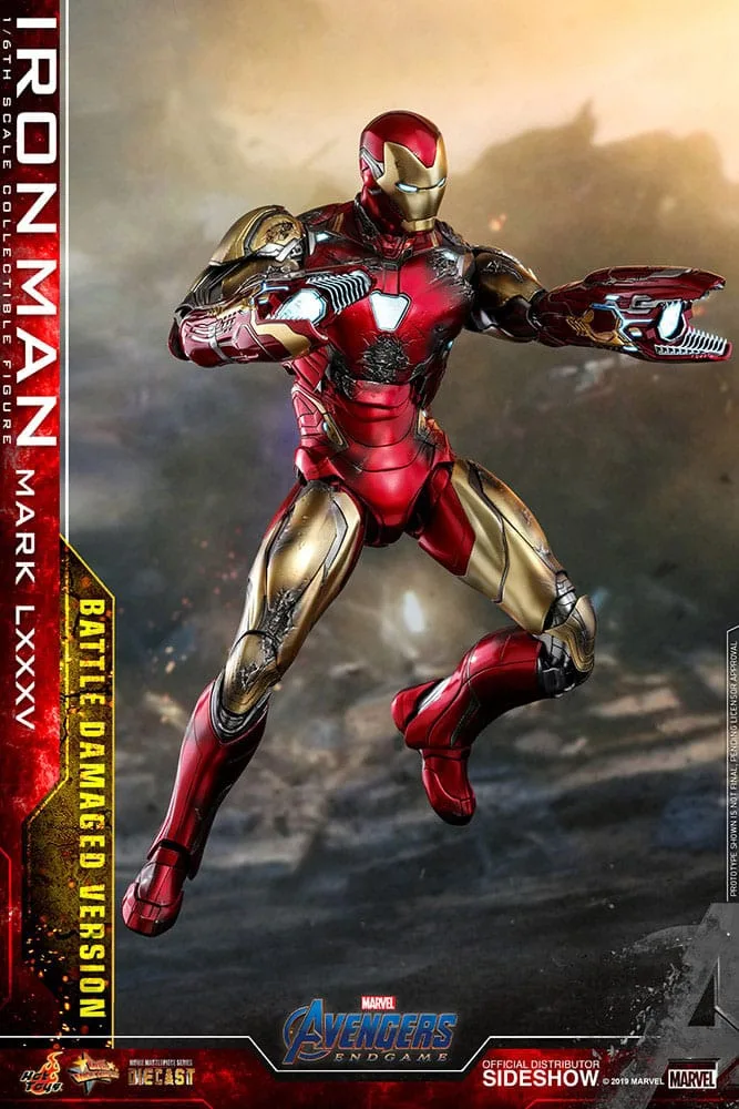 Avengers Endgame Figure – Iron Man LXXXV Battle Damaged 32 cm 10