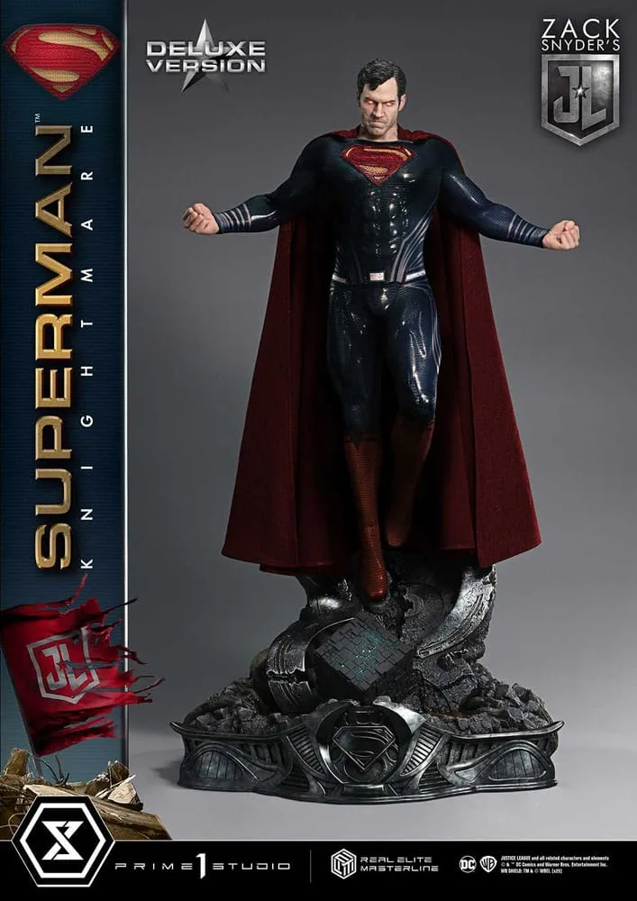 Justice League Statue – Superman Knightmare Deluxe 95 cm 8