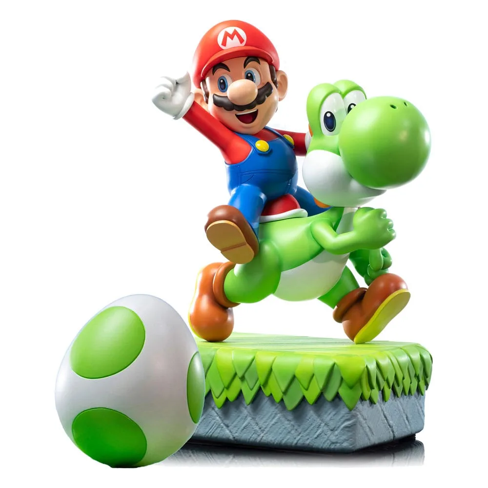 Super Mario Statue – Mario and Yoshi 48 cm
