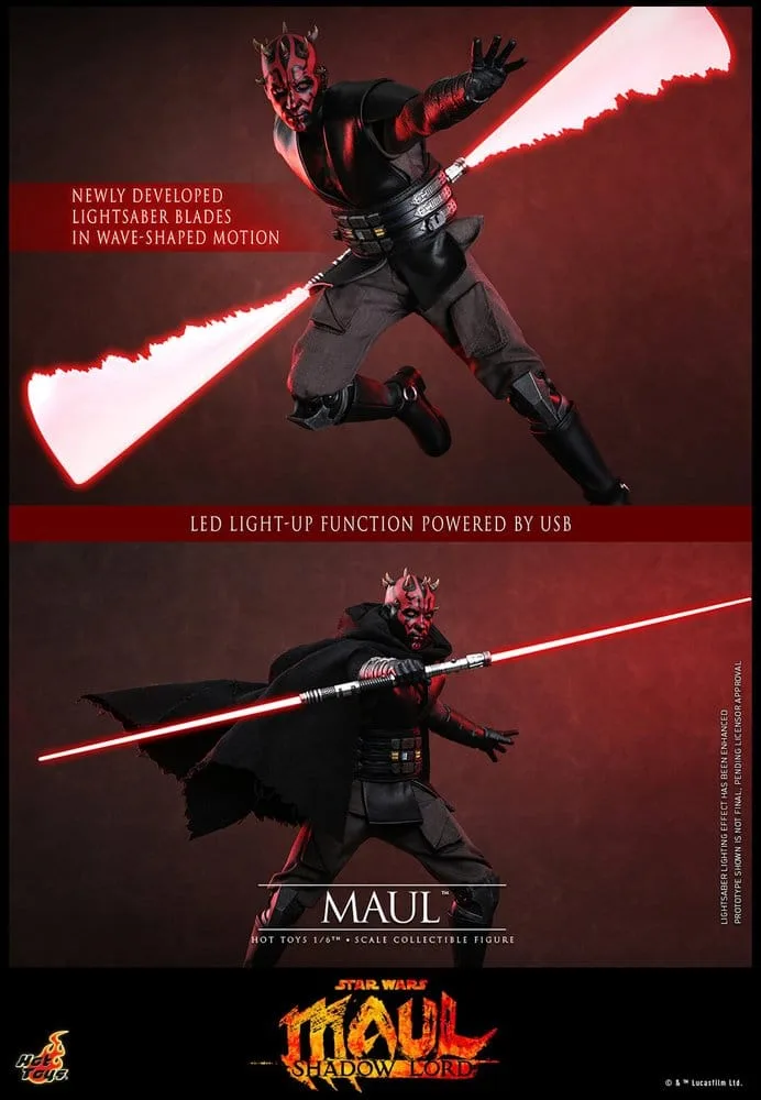 Star Wars Action Figure – Maul Shadow Lord 1/6 Scale 29 cm 21