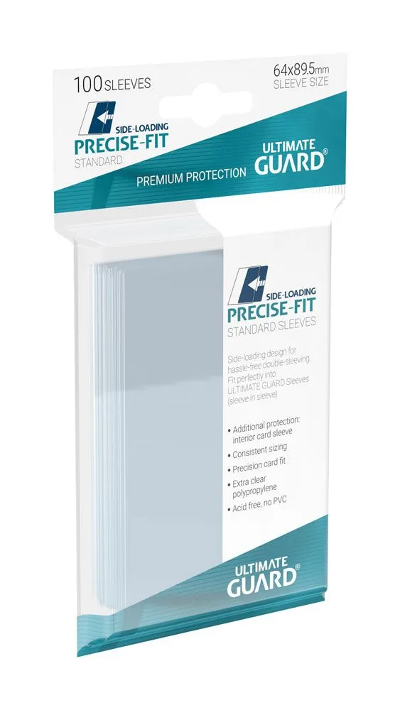 Ultimate Guard Inner Sleeves – Precise-Fit Side-Loading 64 x 89 mm 2