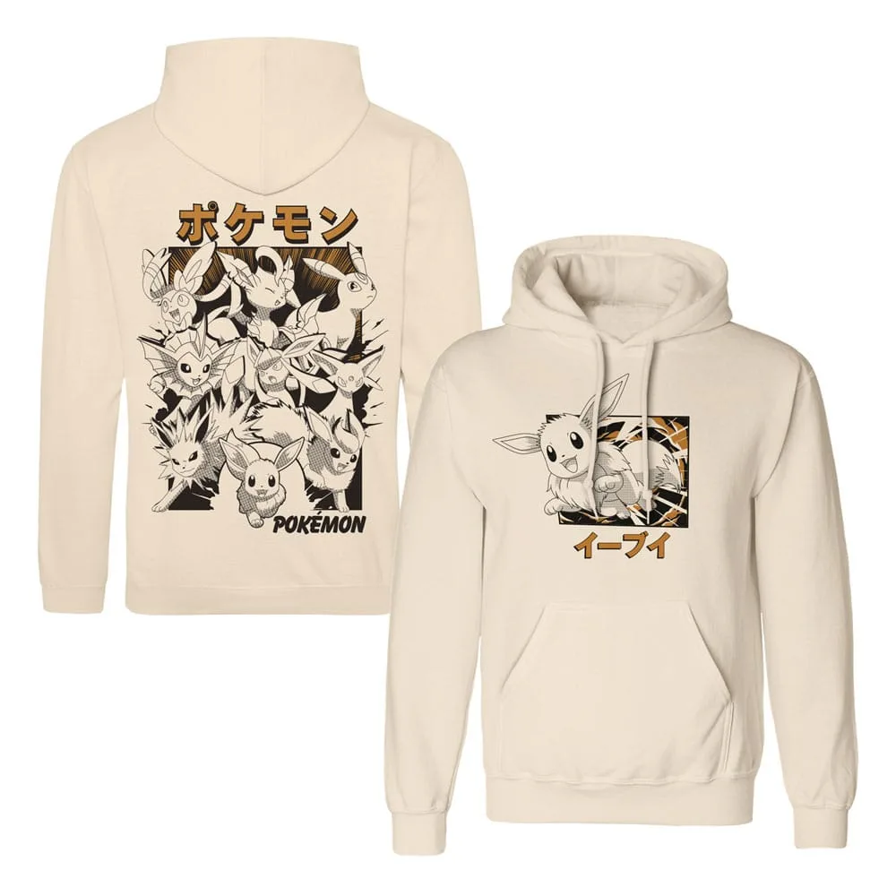 Pokémon Hoodie – Eevee Evolutions Katakana Size S
