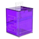 Ultimate Guard Deck Box – Boulder 100+ Clear Amethyst 10