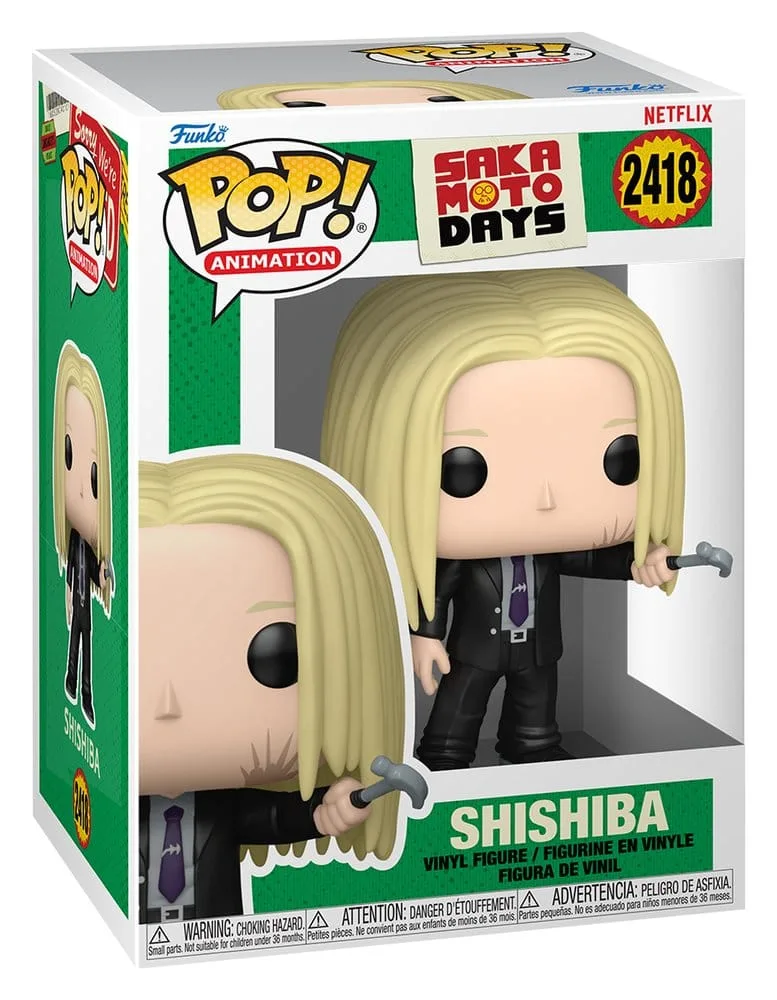 Sakamoto Days Vinyl Figure – Funko Pop Animation Shishiba 9 cm 2