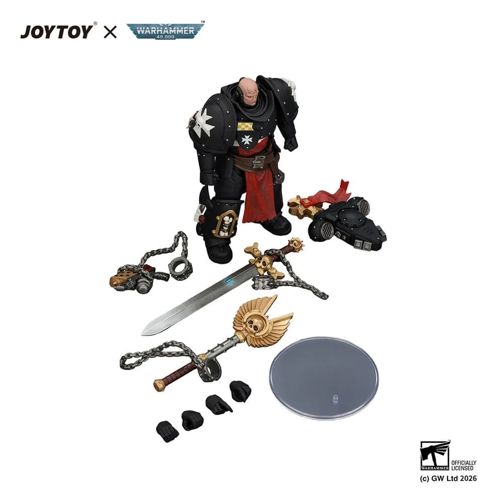 Warhammer Action Figure – Black Templars Execrator 1 12 cm 6