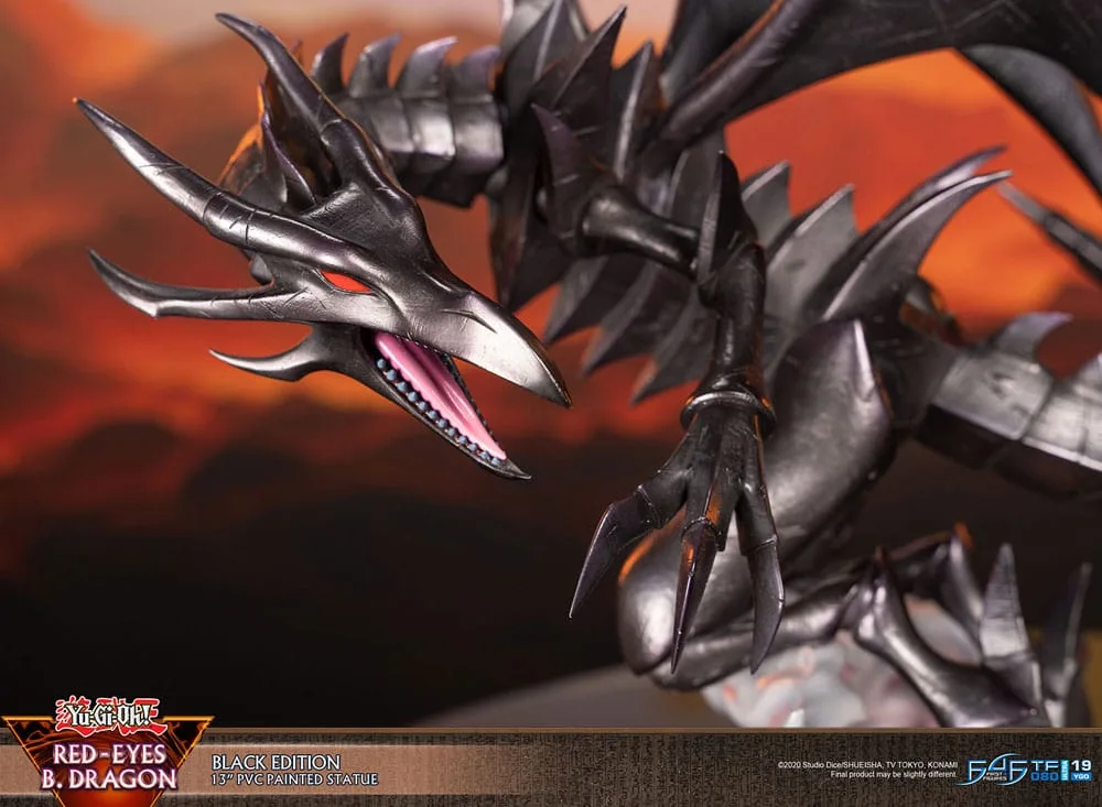 Yu-Gi-Oh! PVC Statue – Red-Eyes B. Dragon Black 33 cm 27