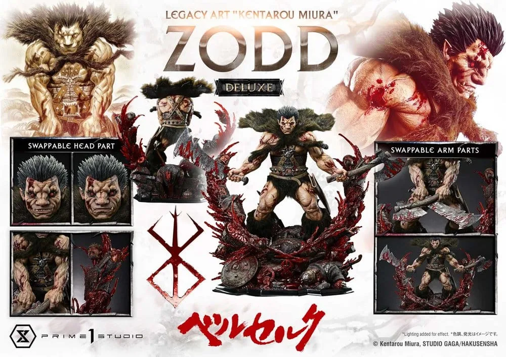 Berserk Statue – Zodd DX Bonus Version 1/4 Scale 88 cm 11