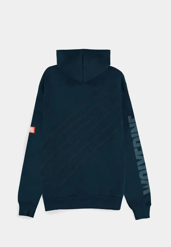Marvel Hooded Sweater – Blue Wolverine XL