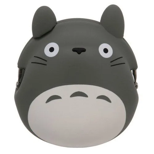 My Neighbor Totoro Coin Purse – Grey Mini Design 9 cm