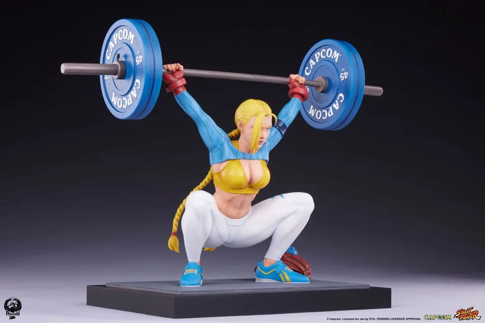 Street Fighter Statue – Cammy Powerlifting Alpha 41 cm 11