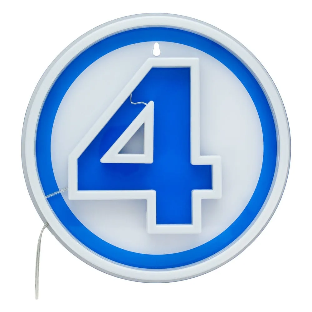 Fantastic Four LED Wall Lamp – Neon Logo 24 cm
