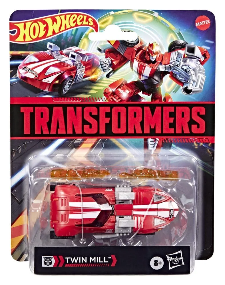Transformers x Hot Wheels Action Figure – Twin Mill 12.5 cm 6