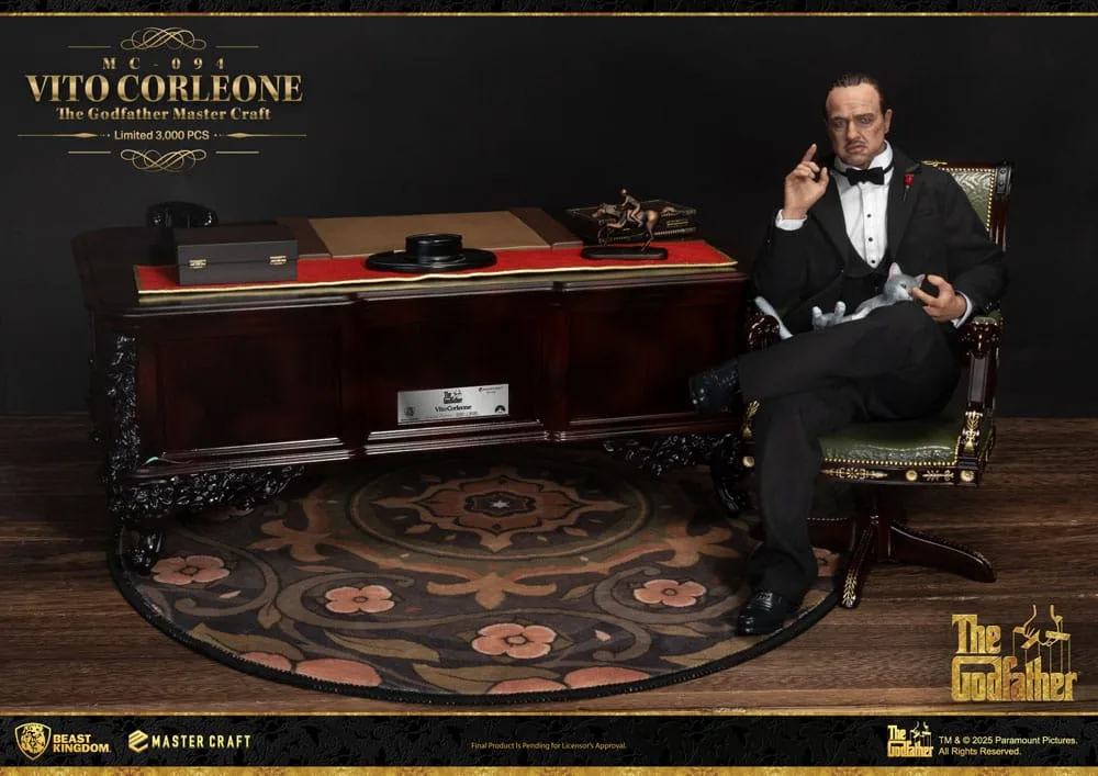 The Godfather Statue – Vito Corleone Master Craft 31 cm 2