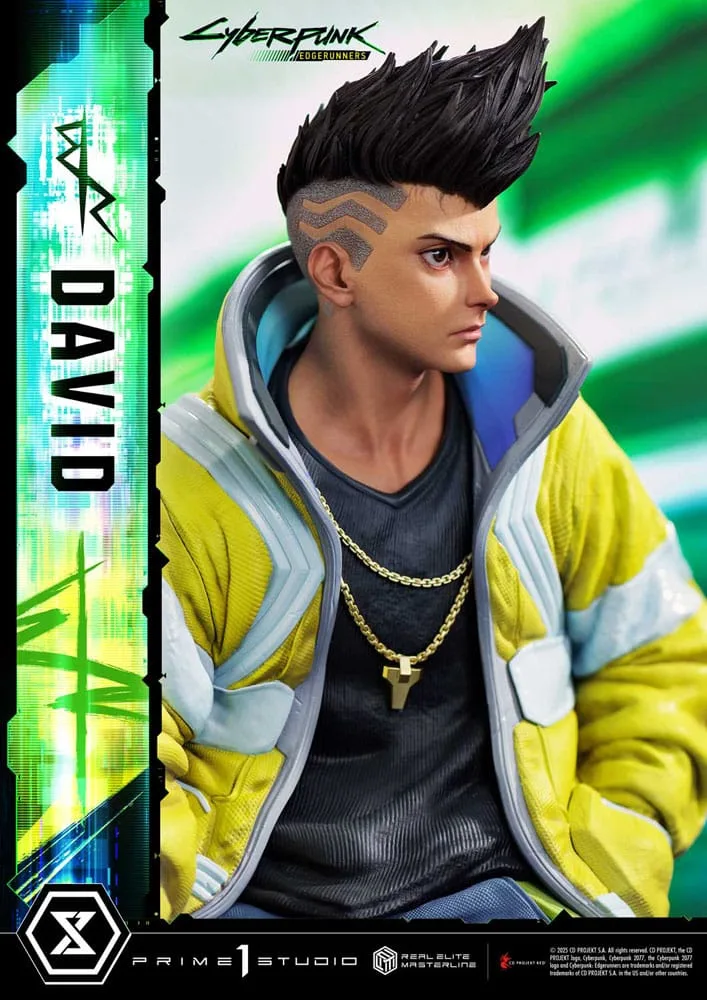 Cyberpunk Edgerunners Statue – David 1/4 Scale 58 cm 12