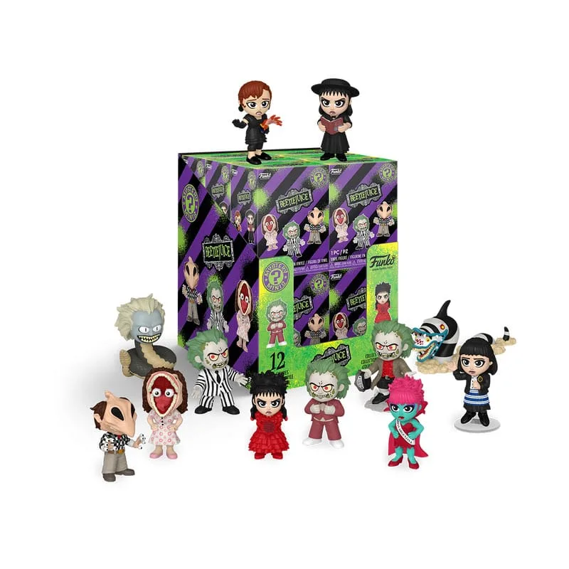 Beetlejuice Mini Figures – 12 Blind Box Display 5 cm