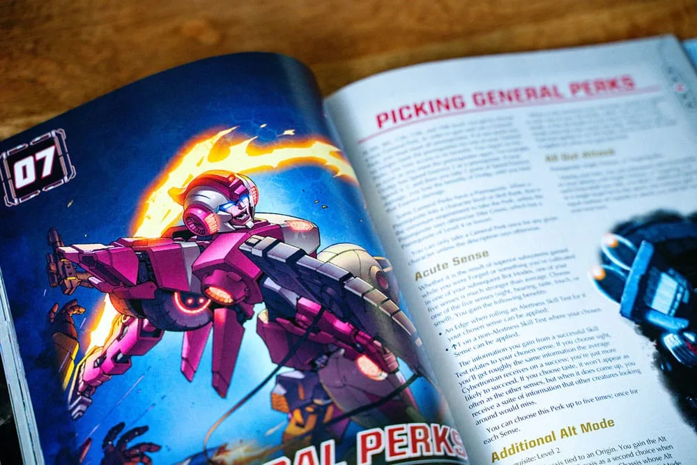 Transformers RPG Core Rulebook – English Edition 3