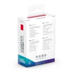 Ultimate Guard Card Sleeves – Cortex Matte Red 66 x 91 mm 4