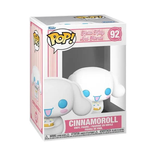 Sanrio Vinyl Figure – Funko Pop Cinnamoroll with Dessert 9 cm 2