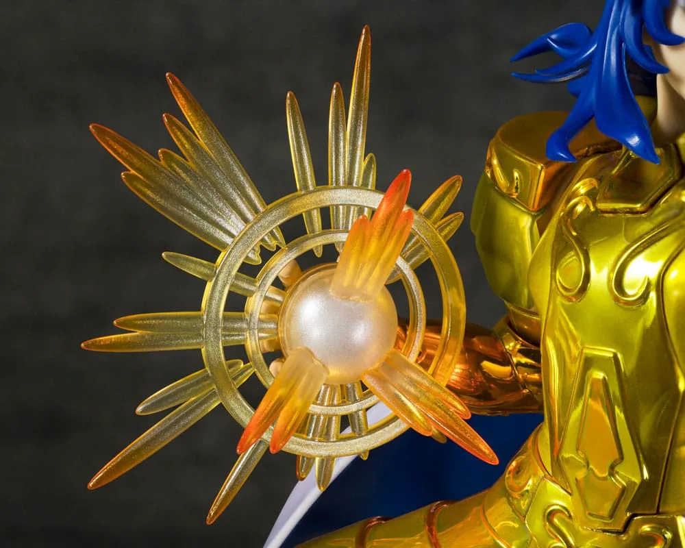 Saint Seiya Statue – Gemini Saga Metallic Touch 21 cm 7