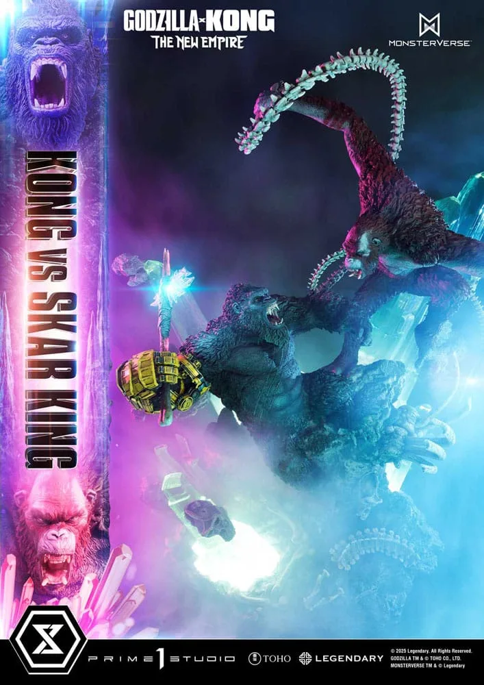 Godzilla x Kong Diorama Statue – Kong vs Skar King 104 cm 17
