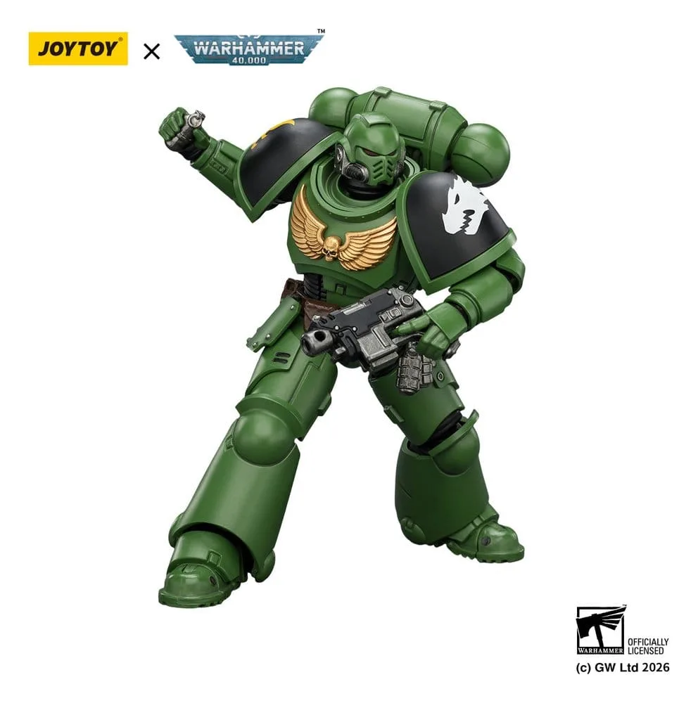 Warhammer 40,000 Action Figure – Salamanders Intercessor 12.3 cm