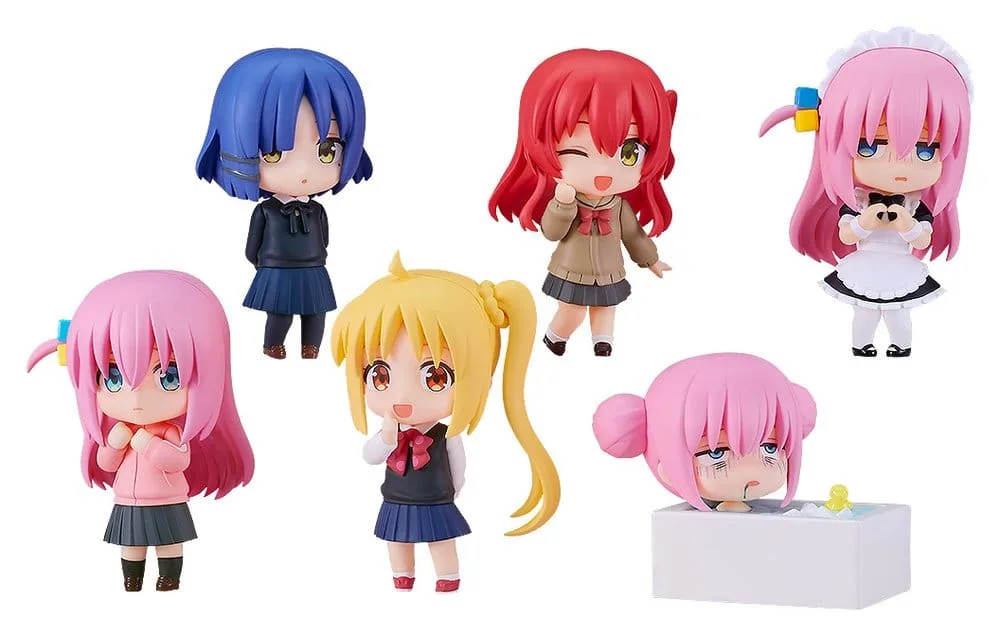 Bocchi the Rock Nendoroid Surprise Figures – 6 Blind Boxes 7 cm