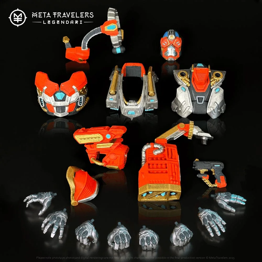 Legendari Action Figure – Nekzus 1/10 18 cm 3