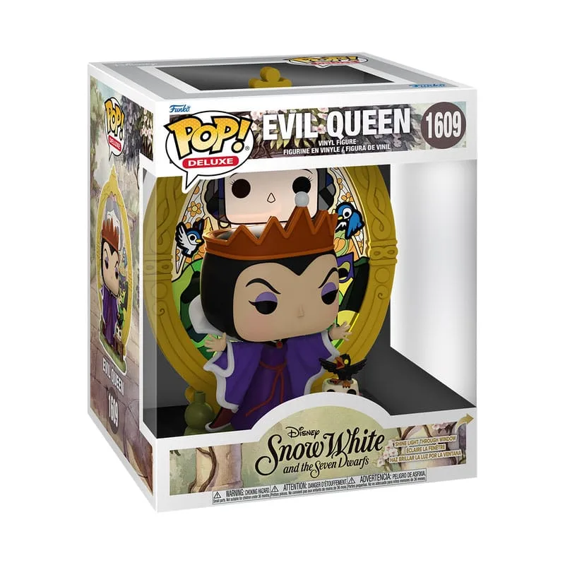 Disney Villains POP Deluxe Figure – Evil Queen Glass 9 cm 2