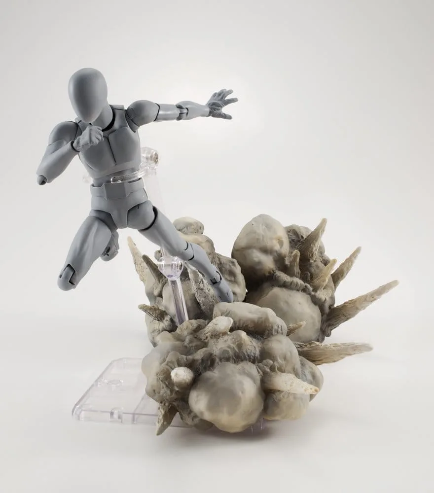 Tamashii Effect Accessoireset – Grijze explosies voor S.H.Figuarts 5