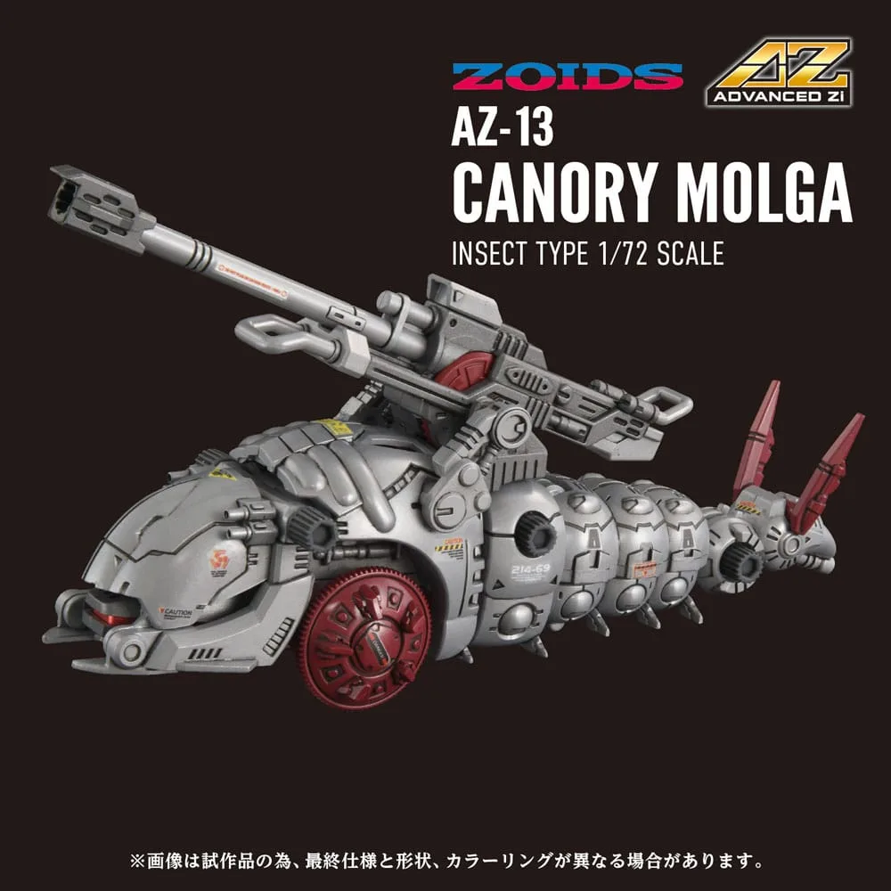 Zoids Model Kit – AZ-13 Canory Molga 1/72 19 cm 9