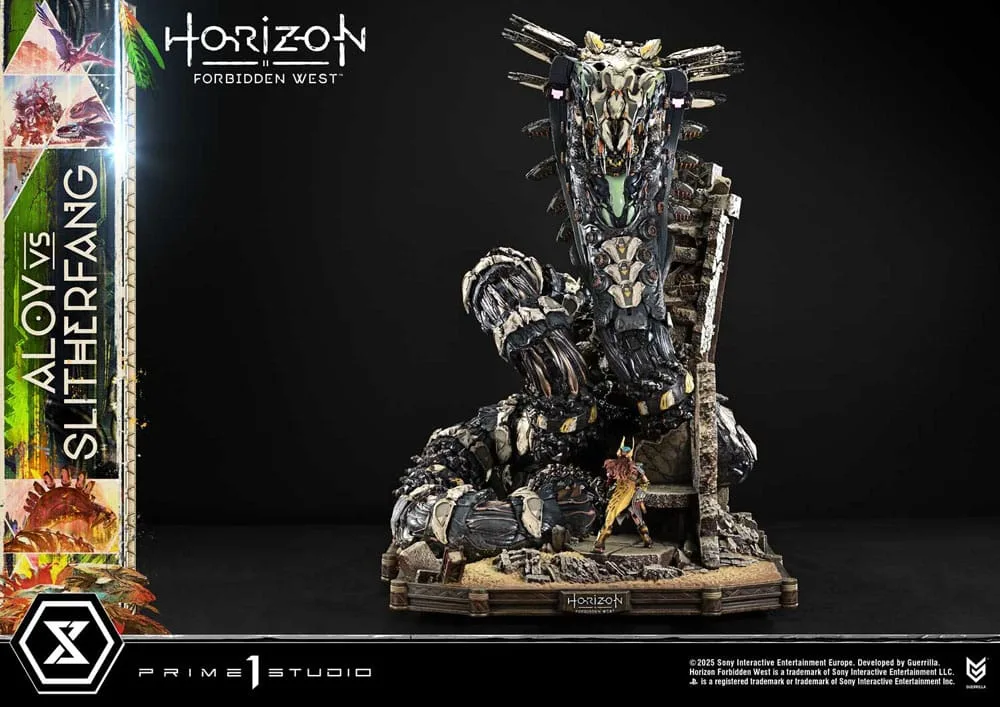 Horizon Forbidden West Diorama – Aloy vs Slitherfang 82 cm 5