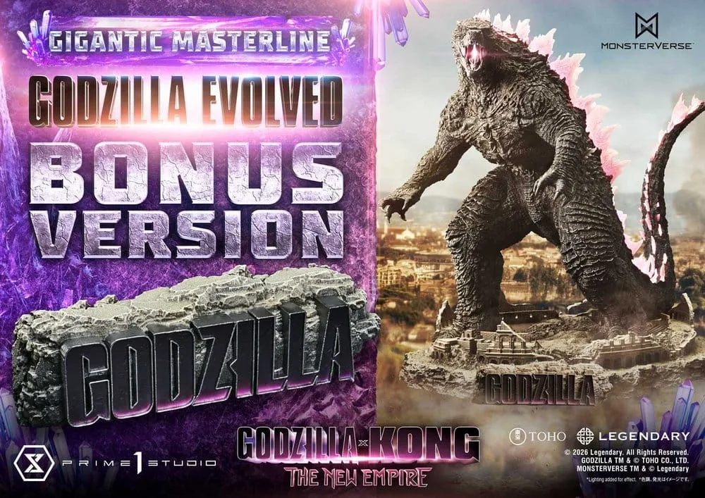 Godzilla x Kong Statue – Godzilla Evolved Bonus Version 93 cm 3