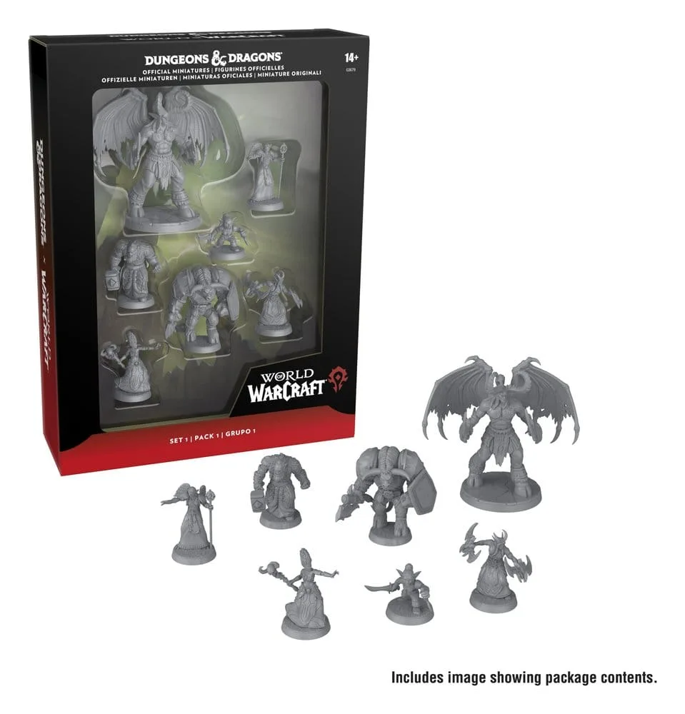Dungeons & Dragons x World of Warcraft Miniatures – Horde Set 1 3