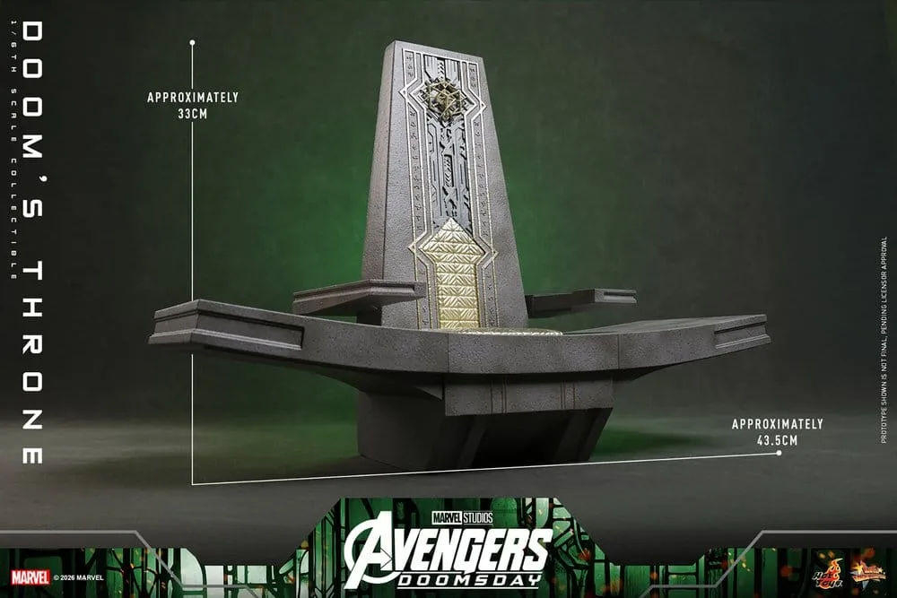 Avengers Doomsday Figuuraccessoire – Doom's Throne 1/6 33 cm 15