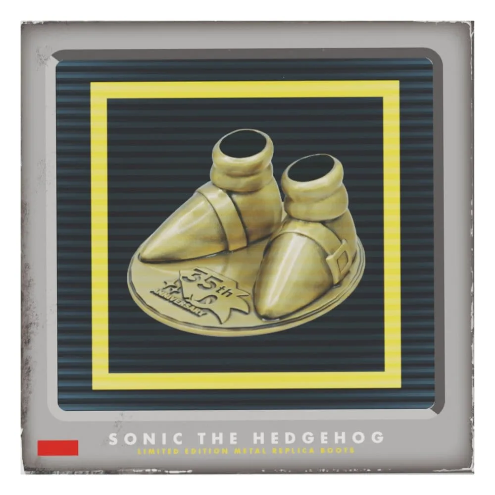 Sonic the Hedgehog Metal Boot Replica – 35th Anniversary 7