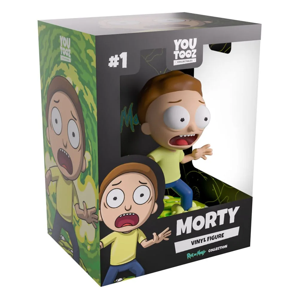 Rick and Morty Vinyl Figure – Morty with Portal 10 cm 5