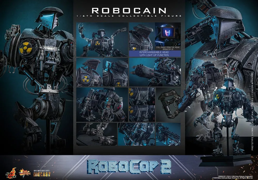 RoboCop 2 Action Figure – RoboCain Diecast 40 cm 22
