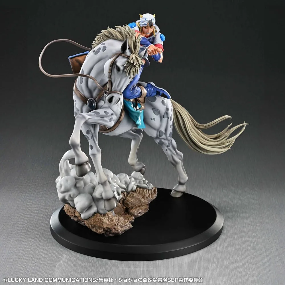 JoJo’s Steel Ball Run Statue – Johnny Joestar and Slow Dancer 30 cm 10