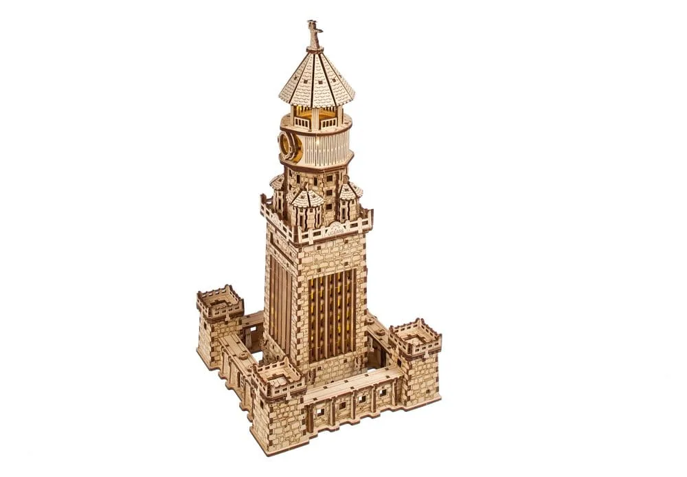Lighthouse of Alexandria Model Kit – Ugears Wooden Edition 10