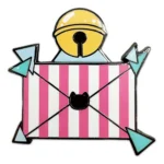 Bee and PuppyCat Bobble Pin – Letter 5 cm 1