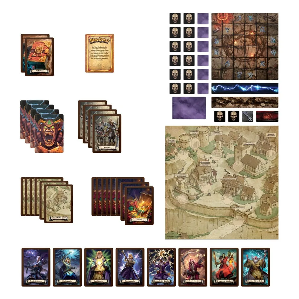 HeroQuest Uitbreiding – Wizards of Morcar Duitstalig 5
