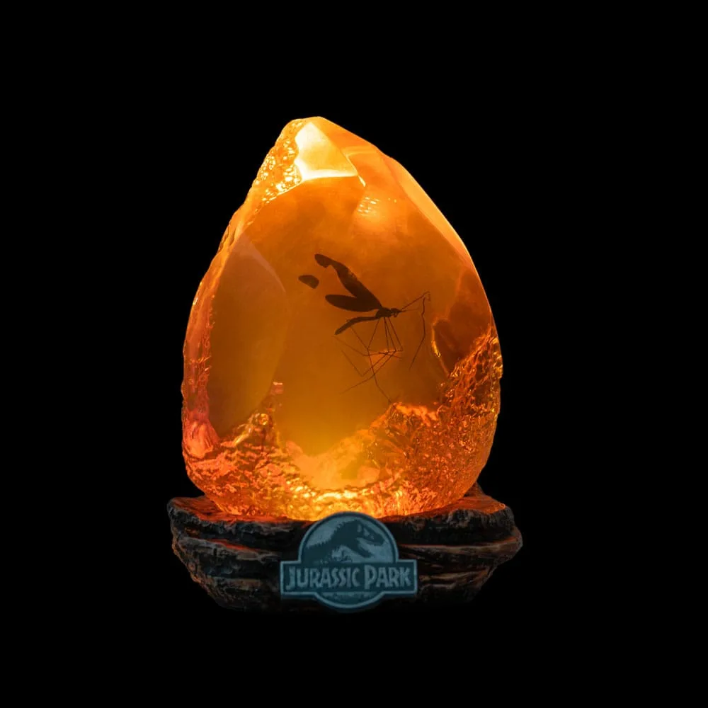 Jurassic Park LED Lamp – Amber USB-C 17 cm 3