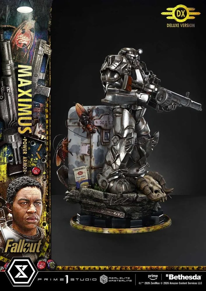 Fallout Statue – Maximus Power Armor Deluxe 1/4 Scale 67 cm 18