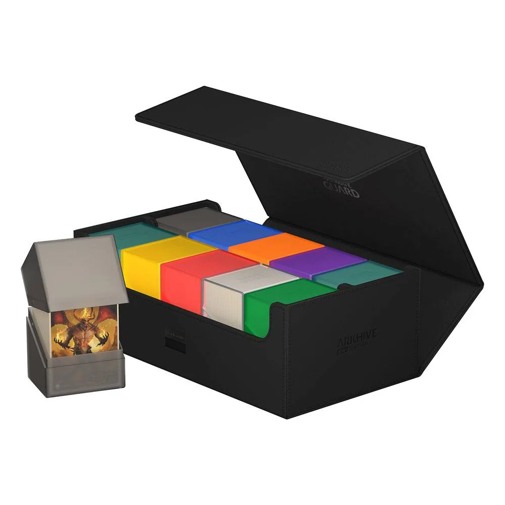 Ultimate Guard Card Storage Box – Arkhive 800+ Xenoskin Black 10