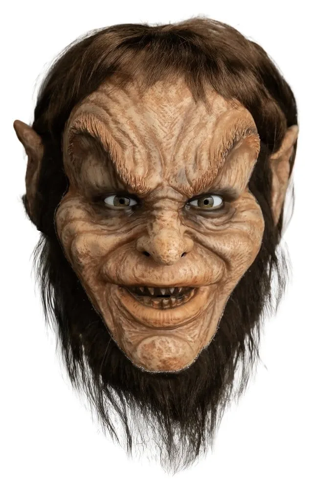 Leprechaun Mask – Deluxe with Wig and Beard