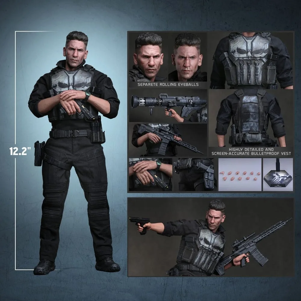 Marvel Action Figure – The Punisher 1/6 31 cm 21