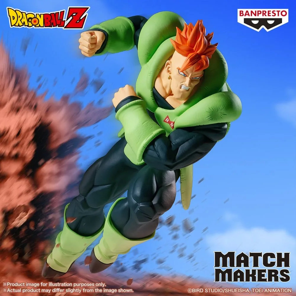 Dragon Ball Z PVC Figure – Match Makers Android 16 vs Cell 17 cm 9