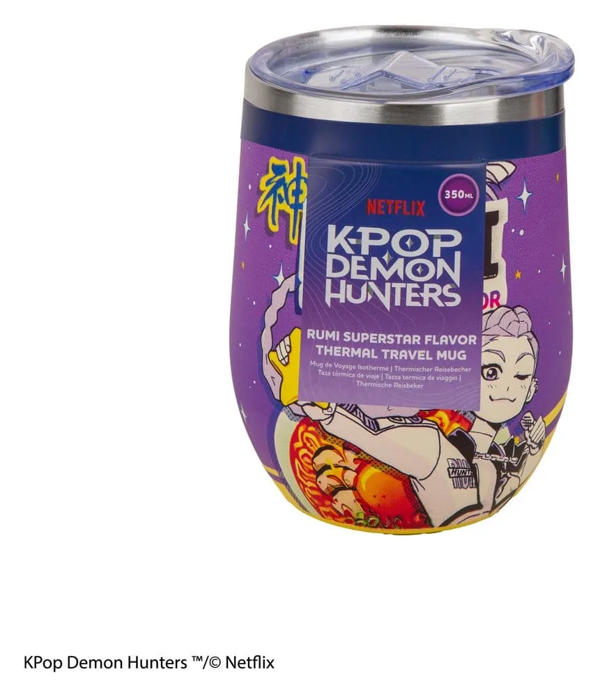 KPop Demon Hunters Travel Mug – Rumi Superstar Flavor 350 ml 3