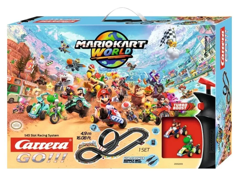 Mario Kart World Race Track Set – Carrera GO