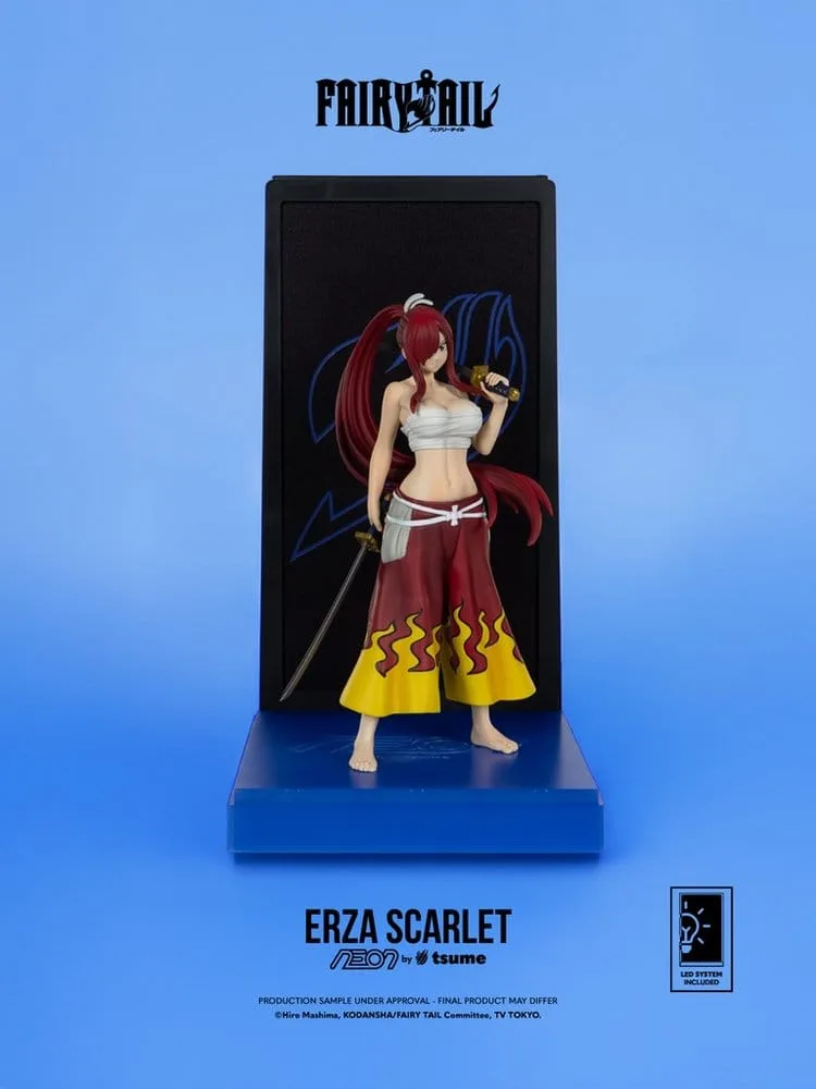 Fairy Tail Statue – Tsume NEON Erza Scarlet 25 cm 4